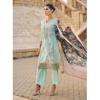 Zainab Chottani Luxury Lawn Unstitched Collection-2023-2A